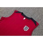 Conjunto Treino Inglaterra Regata + Short 2024 - Vermelho Vinho/ Azul