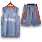 Conjunto De treino Regata E Short Inter de Milão 23/24 - (Detalhe Laranja)