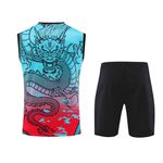 Conjunto De Treino Regata e Short Real Madrid Dragão 2024/25 - Verde