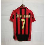 Camisa Retrô AC Milan Home I Shevchenko 7 - 04/05