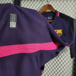 Camisa Retrô Barcelona Away II 16/17- Roxa