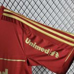 Camisa Retrô Fluminense III 2012 - Vermelho Vinho/Dourado