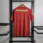 Camisa Retrô Fluminense III 2012 - Vermelho Vinho/Dourado
