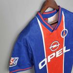 Camisa PSG Retrô Home I 95/96 Azul/Vermelho