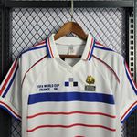 Camisa Retrô França Away ZIDANE 10 - 1998