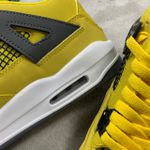 Tênis NK Air Jordan 4 - Amarelo Mostarda