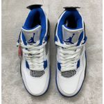 Tênis NK Air Jordan 4 - Azul/Branco