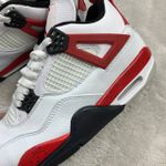 Tenis NK Air Jordan 4 - Branco/Vermelho