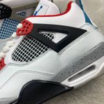 Tênis NK Air Jordan 4 - What The - Colorido