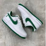 Tênis NK Air Force 1 - Branco/Verde/Cavalinho