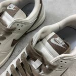 Tênis Dunk low x Supreme x Balenciaga - Branco/Marrom