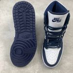 Tênis Air Jordan 1 High CO.JP - Midnight Navy Jordan 1 High - Azul/Branco/Prata