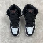 Tênis Air Jordan 1 High - Cinza/Preto Rachado