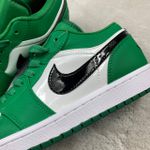 Tênis Air Jordan 1 Low - Verde/Branco