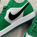 Tênis Air Jordan 1 Low - Verde/Branco