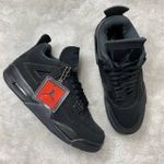 Tênis NK Air Jordan 4 - Preto