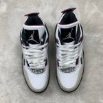 Tênis Air Jordan 4 Paris Saint Germain - Vinho/Branco