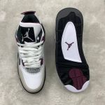 Tênis Air Jordan 4 Paris Saint Germain - Vinho/Branco