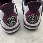 Tênis Air Jordan 4 Paris Saint Germain - Vinho/Branco