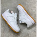 Tênis NK Air Force 1 - Branco/Sola Marrom