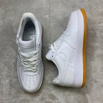 Tênis NK Air Force 1 - Branco/Sola Marrom