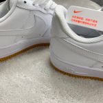 Tênis NK Air Force 1 - Branco/Sola Marrom