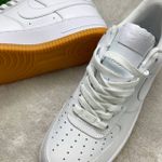 Tênis NK Air Force 1 - Branco/Sola Marrom