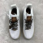 Tênis Nk Air Force 1 Low 07 - LX Brogue Sail - Branco/Marrom/Bege