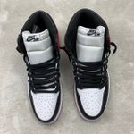 Tênis NK Air Jordan 1 High - Vermelho/Preto e Branco