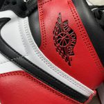 Tênis NK Air Jordan 1 High - Vermelho/Preto e Branco