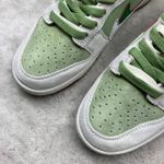 Tênis NK Dunk Low (Dois símbolos) - Verde/Branco