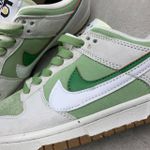 Tênis NK Dunk Low (Dois símbolos) - Verde/Branco