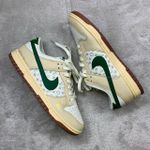 Tênis NK Dunk Low LV - Branco/Dourado/Verde