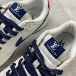 Tênis NK Dunk Low LV - Cinza/Azul 