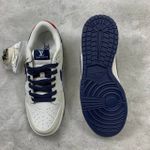 Tênis NK Dunk Low LV - Cinza/Azul 