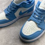 Tênis NK Jordan 1 Low - Azul/Branco