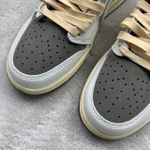 Tênis Nk Travis Scott x Air Jordan 1 Low - Olive (Alternative Swoosh)