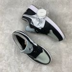 Tênis NK Air Jordan 1 Low - Cinza/Preto