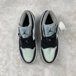 Tênis NK Air Jordan 1 Low - Cinza/Preto