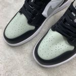 Tênis NK Air Jordan 1 Low - Cinza/Preto