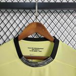 Camisa Corinthians III - 2023/24 - Torcedor Masculino - Amarelo/ Gola Preta