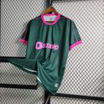 Camisa Fluminense II Away 23/24 - Torcedor Masculino - Verde/Rosa
