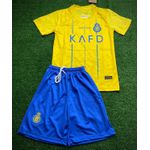 Conjunto Infantil Al Nassr FC Home - Lisa