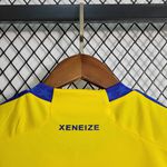 Conjunto Infantil Boca Juniors Away 23/24 - Amarelo