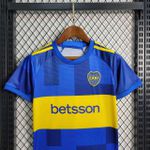 Conjunto Infantil Boca Juniors Home 23/24 - Azul