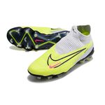 Chuteira Campo Nike Phantom (FG) - Cinza e Verde