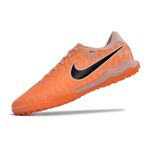 Chuteira Society Nike Tiempo (TF) - Laranja