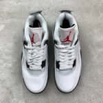 Tenis NK Air Jordan 4 - Branco/Cinza