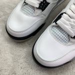 Tenis NK Air Jordan 4 - Branco/Cinza