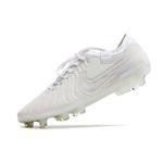 Chuteira Campo Nike Tiempo (FG) - Branco/Lilás